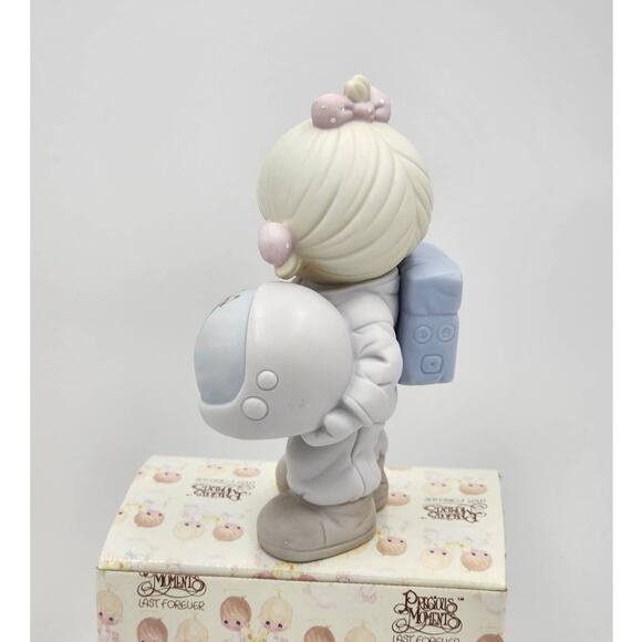 Precious Moments Figurine The Club That's Out Of This World Vintage W/Box Tags - Picture 7 of 11